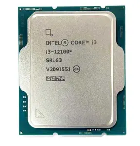 Intel Core i3 12100F 3,3 ГГц 4-ядерный 8-нитевой процессор Intel 7 L3 = 12 м 60 Вт LGA 1700 i3-12100F