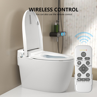 Toilette intelligente avancée à commande par capteur au pied, conception hygiénique, pour salles VIP et projets de construction