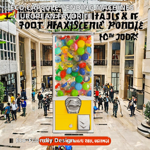 Máquinas Expendedoras de Cápsulas Ecológicas DEER Populares con Refrigeración Termoeléctrica, Color Rojo, Capacidad para 200-300 Unidades - Product Image 2