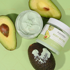 Huati Sifuli RubioAroma Beurre Corporel Végétalien à l'Avocat et au Karité, Lotion Marocaine Éclaircissante et Hydratante pour la Peau, Certifié Halal CE - Product Image 1