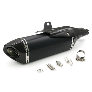 Para Honda <span class=keywords><strong>Forza750</strong></span> NSS750 ADV750 X-ADV NSS 750 2017-2024: Silenciador de escape de motocicleta con punta de carbono inoxidable y línea de conexión (Slip-On) - Product Image 3