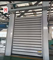 Portes Hotian - Prix d'usine - Portes automatiques à enroulement - Portes spirales à grande vitesse - Porte d'entrepôt isolée