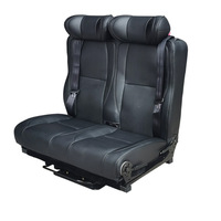 Siège-lit pour camping-car, pivotant, inclinable, réversible, certifié 3C, personnalisable de 1 à 4 places, en cuir, différentes couleurs, conversion de fourgon