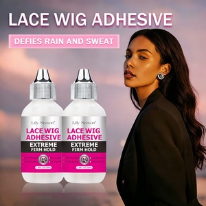 Adhésif pour <span class=keywords><strong>perruque</strong></span> en dentelle HENMEILI, personnalisation de la coiffure, 38 ml, séchage rapide, tenue forte, sans stimulation, protection du cuir chevelier - Product Image 2