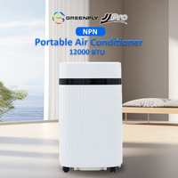 GREENFLY JJPRO 12000btu 14000btu CE UL ETL aire acondicionado móvil portátil silencioso