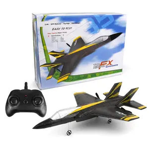 2022 Out Door Epp Foam Remote Control Aero Plane Aircraft Model Fixed Wing Rc F35 Aeroplane Glider Toy