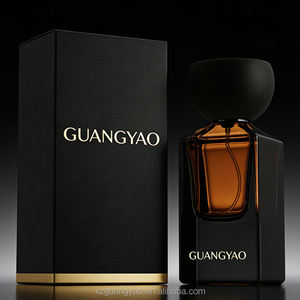 Bottiglia di Profumo in Vetro di Lusso Personalizzata con Logo, Flacone Vuoto Satinato Nero da 30 <span class=keywords><strong>ml</strong></span> <span class=keywords><strong>50</strong></span> <span class=keywords><strong>ml</strong></span> con Confezione Regalo per Packaging Cosmetico - Product Image 1