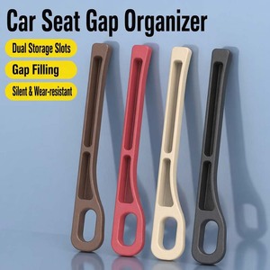 แผ่นปิดช่องว่างเบาะรถยนต์อเนกประสงค์ ป้องกันสิ่งของตกหล่น ช่องเก็บของข้างเบาะ ป้องกันการรั่วซึม - Product Image 1