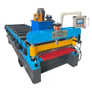 Factory Direct Sale Manufacturer 836 Corrugated Galvanized Metal Panel Making Machine Roof Sheet Roll Forming Machine