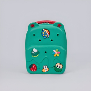 Sac à dos unique pour enfants à faire soi-même avec trous pour accessoires, sac d'école durable en EVA pour la <span class=keywords><strong>maternelle</strong></span> - Product Image 3