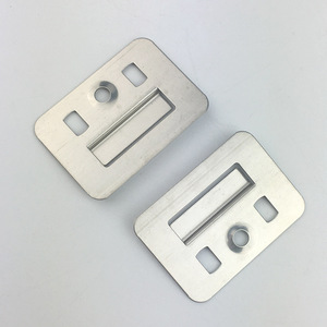 Clip en acier inoxydable pour panneaux muraux, accessoire de joint de précision, taille personnalisable, non réglable - Product Image 1