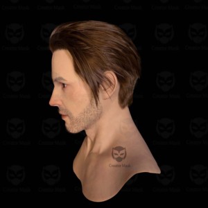 Máscara de Disfraz de Halloween de Silicona Realista de Alta Calidad, Máscara Facial Completa Masculina para Cosplay, Fiesta, <span class=keywords><strong>Carnaval</strong></span>, Día de los Inocentes - Product Image 6