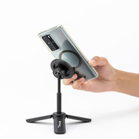 Mini trépied de bureau extensible universel 360 réglage sphérique Mini support de table portable Support de trépied magnétique Selfie Stick