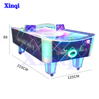 Offre Spéciale d'usine Simulateur de jeux vidéo à jetons Jeux de hockey incurvés Arcade Air Hockey Table