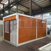 Maison conteneur préfabriquée standard de 20 pieds à assemblage rapide, facile à monter – Meilleure vente