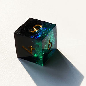 Mdn Polyédriques Logo Personnalisé Dés <span class=keywords><strong>Rpg</strong></span> Die Set Résine Sharp-edgedDungeons Et Dragons Dés Ensemble - Product Image 2