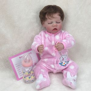 Muñeca Bebé Realista Sunnyfan W-08, Muñeca <span class=keywords><strong>Reborn</strong></span> Transfronteriza <span class=keywords><strong>de</strong></span> Vinilo Suave <span class=keywords><strong>de</strong></span> <span class=keywords><strong>Cuerpo</strong></span> Completo, Juguete <span class=keywords><strong>de</strong></span> Simulación, Regalo - Product Image 3