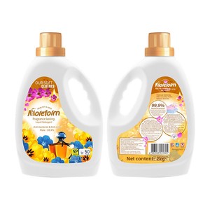 Detergente de Lavandería Concentrado con Fórmula Personalizada, Elimina Manchas, Fragancia Duradera, Buen Precio, Líquido de Lavandería de Limpieza Profunda - Product Image 1