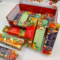 Offre Spéciale : Jouet Squishy Géant en Forme de Bâton de Beurre de Noël à Remontée Lente avec Boîte d'Affichage Colorée – Jouet Anti-Stress