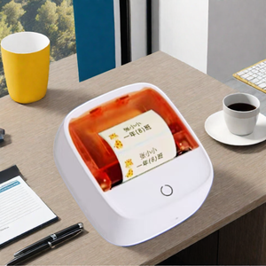 Máy in ảnh bỏ túi mini nhiệt 58mm mới, giao diện <span class=keywords><strong>Bluetooth</strong></span>, kiểu dáng màu sắc, máy dán nhãn - Product Image 3