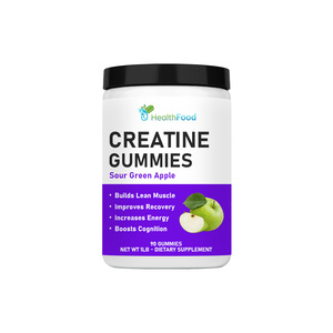 Private Label <b>Creatine</b> for women Gummies with Total Carbohydrates Boost Muscle Strength Fuel Workout Improves Recovery Gummies - Product Image 1