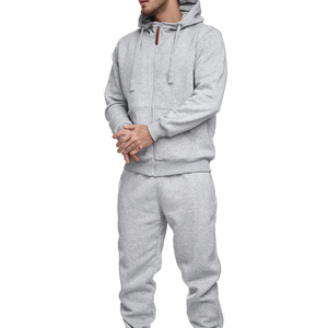 ชุดวอร์มแฟชั่นเข้ารูปสำหรับผู้ชายชุดออกกำลังกายมีซิปสวมใส่สบาย - Product Image 6