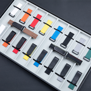 <span class=keywords><strong>Bracelet</strong></span> de montre coloré réglable en nylon tissu cuir 20mm pour <span class=keywords><strong>bracelet</strong></span> Rolexx DAYTONA SUBMARINER GMT Yacht-Master pour <span class=keywords><strong>bracelet</strong></span> <span class=keywords><strong>Omega</strong></span> - Product Image 6