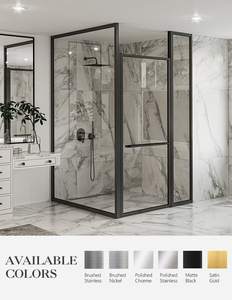 Unité de salle de bain préfabriquée moderne sans cadre avec <span class=keywords><strong>douche</strong></span> coulissante pour hôtel, dotée de verre trempé et d'une <span class=keywords><strong>baignoire</strong></span>-<span class=keywords><strong>douche</strong></span> pour petits espaces - Product Image 3