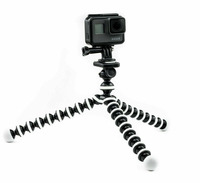 KAMPHO Trépied Poulpe Flexible Gorillapod pour Smartphone Téléphone Portable Caméra Mini Trépied de Table de Bureau avec Pince