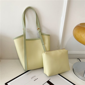 Bolsos de Gran Capacidad para Mujer, Primavera y Verano, Nueva Moda Popular, Bolso de Hombro Casual para Chicas, Bolso Tote para Estudiantes 2 en 1 Tanjing - Product Image 5