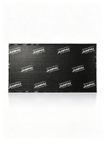 JUNPAI Feuille d'isolation phonique automobile en aluminium butyle, 80 mil, pour l'isolation acoustique des portes