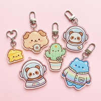 Kuien - Llaveros Acrílicos Personalizados con Impresión Promocional, Venta al por Mayor, Alta Calidad, Transparentes, Anime
