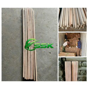 Balai à tête en PVC avec manche en bois de haute qualité, poils rigides, facile à nettoyer, pour usage domestique et extérieur - Product Image 6
