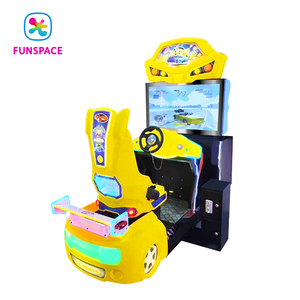 Équipement d'amusement intérieur à jetons Machine de jeu d'arcade vidéo de 42 pouces Simulateur de conduite de course automobile - Product Image 1