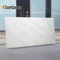 Piedra Sinterizada Artificial Calacatta Gold con Acabado Pulido, Losa Sinterizada para Pared y Suelo