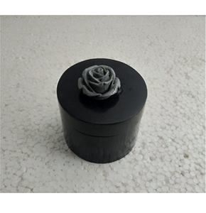 Boîte à bijoux en résine, un Look de marbre, bibelot et un couvercle en Agate - Product Image 3