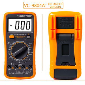 Multímetro Digital Fuxin G VC9804A Plus 1000V 20A con Medición de Temperatura, Frecuencia y Capacitancia - Product Image 1