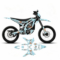 Autocollants pour moto électrique, résistants aux rayures, autocollants en vinyle personnalisés, kits de décoration de carrosserie pour Surron Ultra Bee Lightbee Talaria