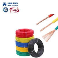 Gebäude- und Hauskabel BVR 4mm 6mm Einadrig PVC-Isoliert Flexibles Kabel Elektrisches 1,5mm 2,5mm Kabel