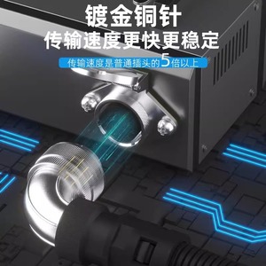 Zhocn WS24 Elbow Aviation Connector 2-19 Pin Zinc Alloy Shell TS+ZG Series For Electrical Engineering - Product Image 2