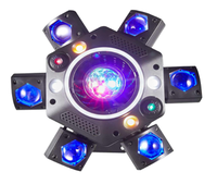 Équipement DJ super abordable LED 150W Cyclone 6 bras Bee Eye 3-en-1 faisceau-strobo-laser moving head