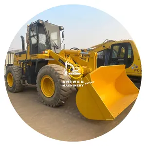 รถตัก WA320-5 Komatsu มือสองรถตัก WA600 WA320 WA380รถตักดิน Komatsu 95% ใหม่