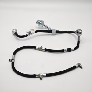 Tubo de Retorno Flexible 4RG12.350600A - Polietileno Resistente a la Corrosión para Tractor Agrícola y Cosechadora, Acero Inoxidable 4RG12 - Product Image 1