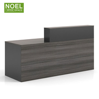 Table de réception de bureau moderne, comptoir de réception, bureau de réception, mobilier de bureau rectangulaire