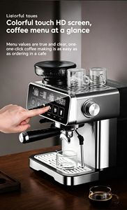 Espresso <b>Fully</b> <b>Automatic</b> High-pressure Large Milk Foam Smart Touchscreen Grinding All-in-one <b>Coffee</b> <b>Machine</b> - Product Image 2