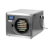 Mini-vriesdroger voor thuisgebruik, 2-5 kg batchcapaciteit, kleine lyofilisator voor fruit, dierenvoer en kruiden