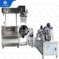 Noyau sous vide émulsifiant Mayonnaise mélangeur crème cosmétique homogénéisation Machine pâte faisant l'équipement moteur engrenage roulement
