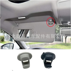 <b>Car</b> Sun <b>Visor</b> Clip Bracket 5G0857561B Black Plastic For Volkswagen Teramont Tiguan Passat - Product Image 5