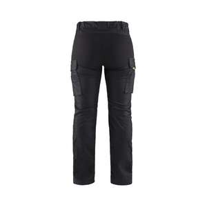 BLAKLADER - 714711478999D20 Women's Service <b>trousers</b> denim <b>stretch</b> <b>Navy</b> blue/Black - EAN 7330509718193 WORK <b>TROUSERS</b> - Product Image 2