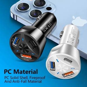 फास्ट चार्जिंग कार चार्जर एडाप्टर फोन के लिए फास्ट चार्जिंग कार चार्जर एडाप्टर - Product Image 4